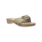 Scholl Pescura Heel Zoccolo Sabbia Donna