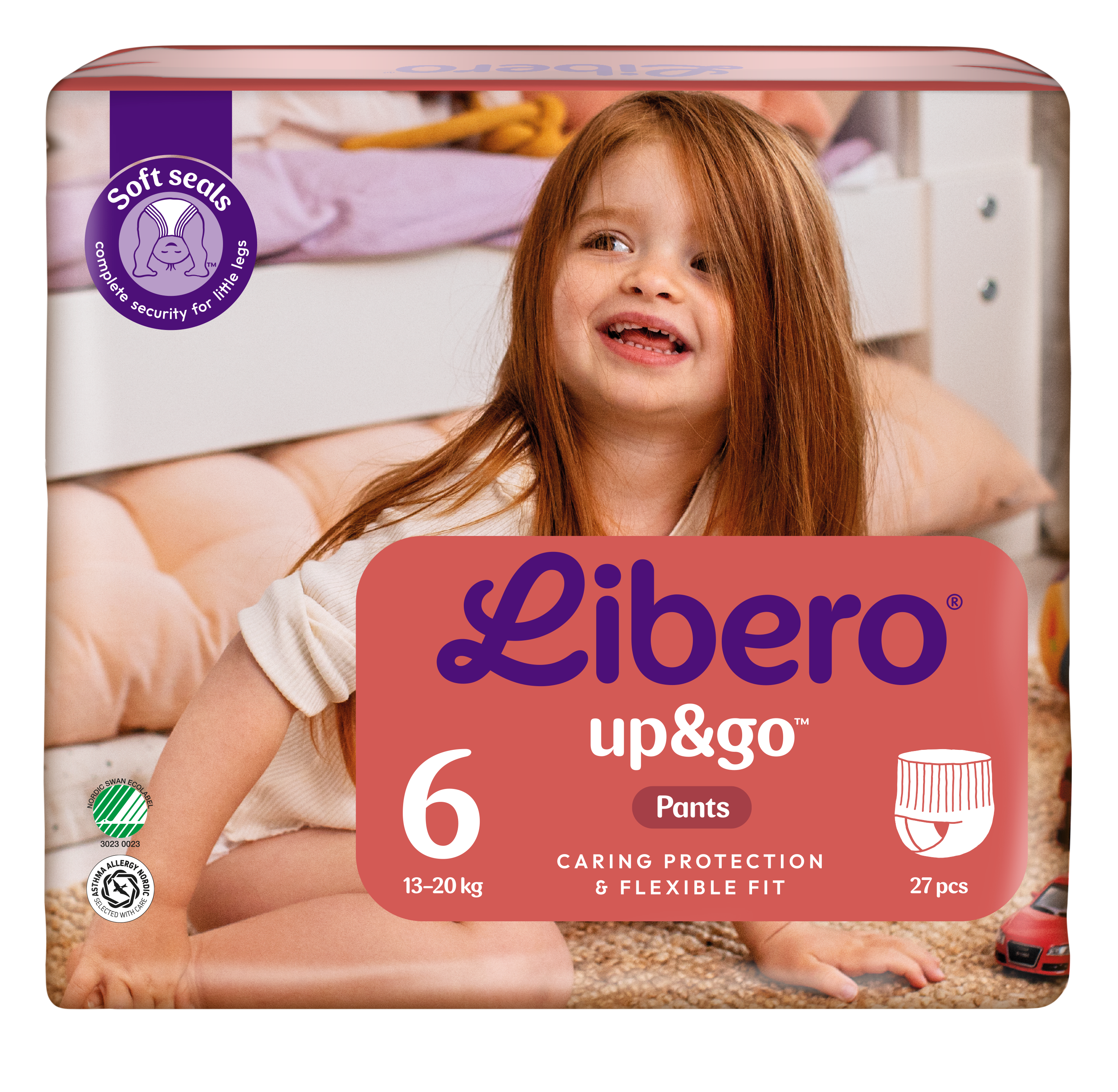 Libero Up&Go Taglia 6 (13-20 kg) - Pannolini a Mutandina