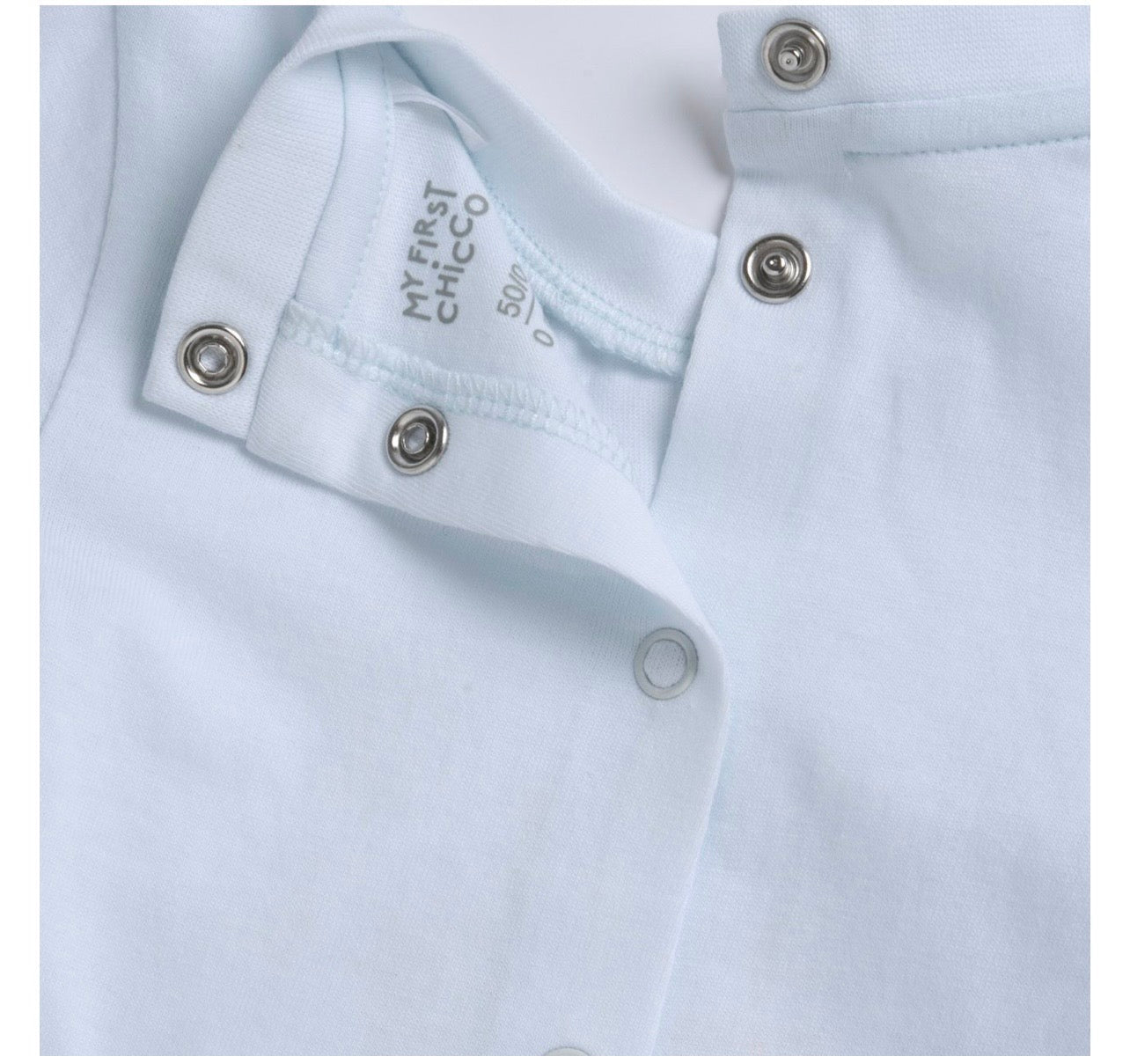 Chicco Completo Neonato 2 Pezzi T-Shirt Camper e Pantaloncini Azzurri