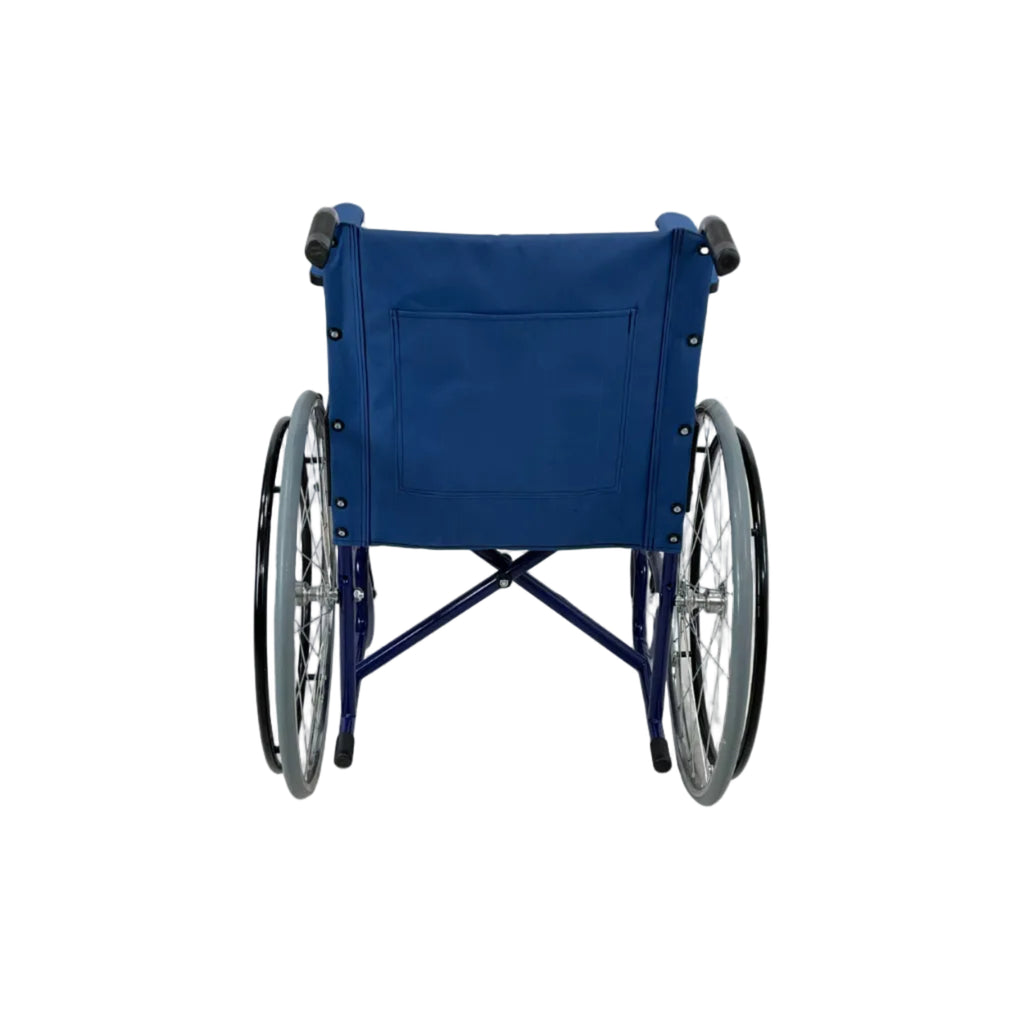 Carrozzina Pieghevole Autospinta Struttura Blu Termigea