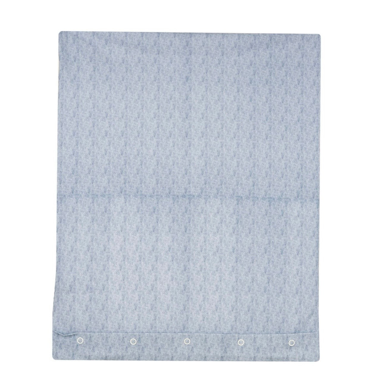 Copertina Chicco Neonato con Ricamo Orsetto - Bianca e Blu a Righe