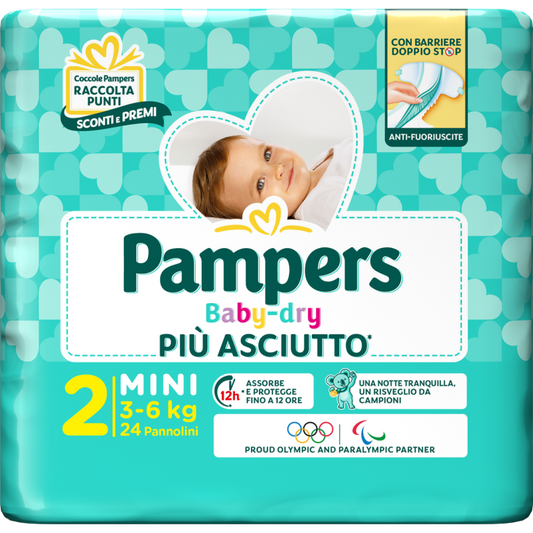 Pannolini pampers baby dry