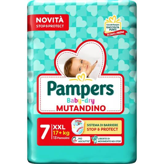 Pampers Mutandino Baby Dry XXL Pampers 13 Pezzi