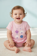 Chicco Maglietta Rosa bambin con Fiori Design Pretty & Sweety
