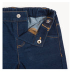 Chicco Jeans Bambino Blu Navy con Ricamo Just Hugs