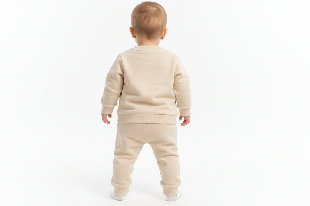 Chicco Completo bimbo Jungle Crew Felpa e Pantalone in Cotone