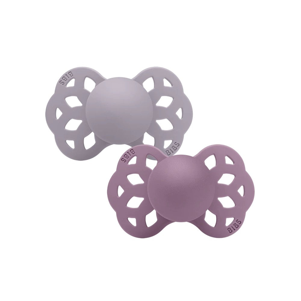Bibs Set Ciuccio Infinity Anatomico 2 Pack in silicone