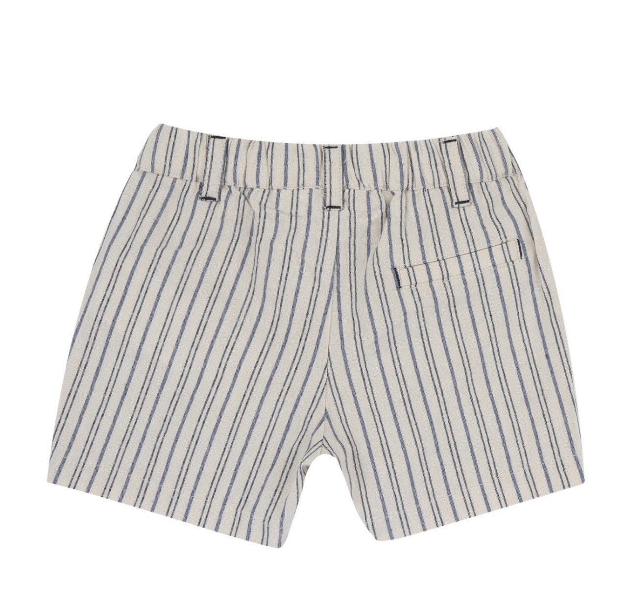 Chicco Completo Polo e Bermuda Bambino Bianco con Righe Blu
