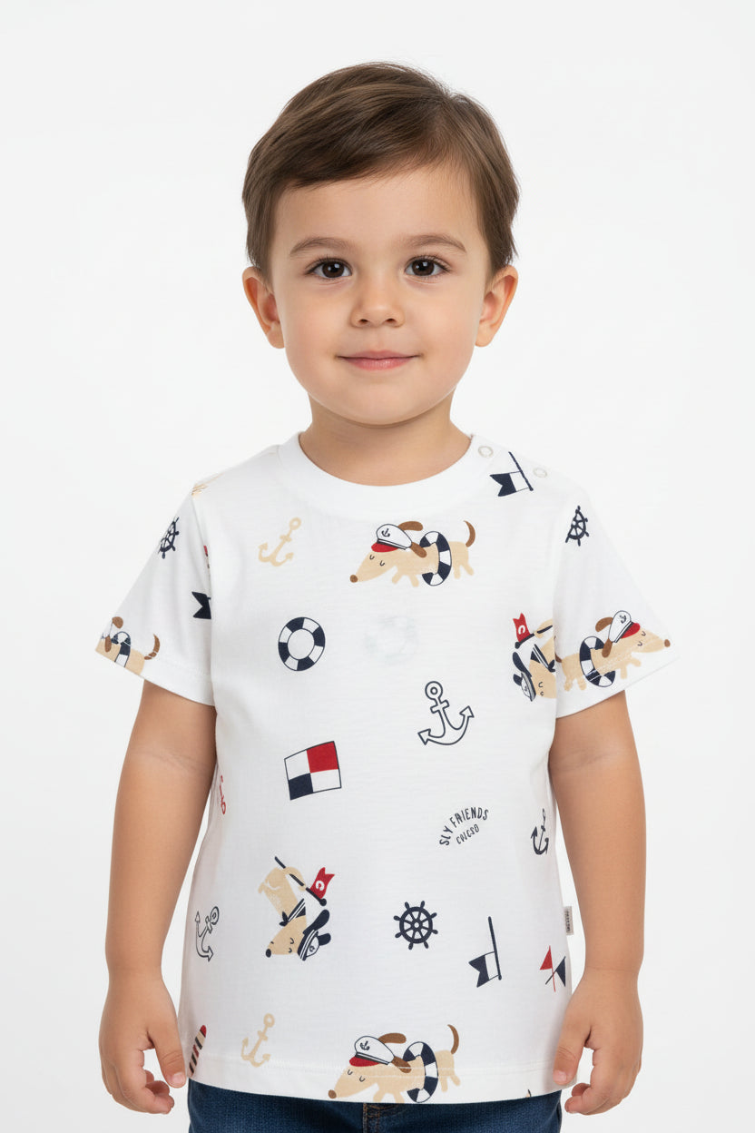 Chicco T-Shirt Bambino "Sea Friends "