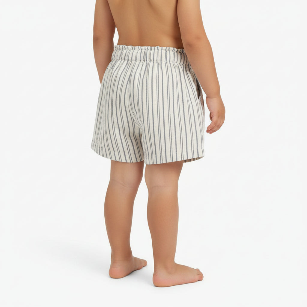Chicco Shorts Bambina a Righe con Nappine