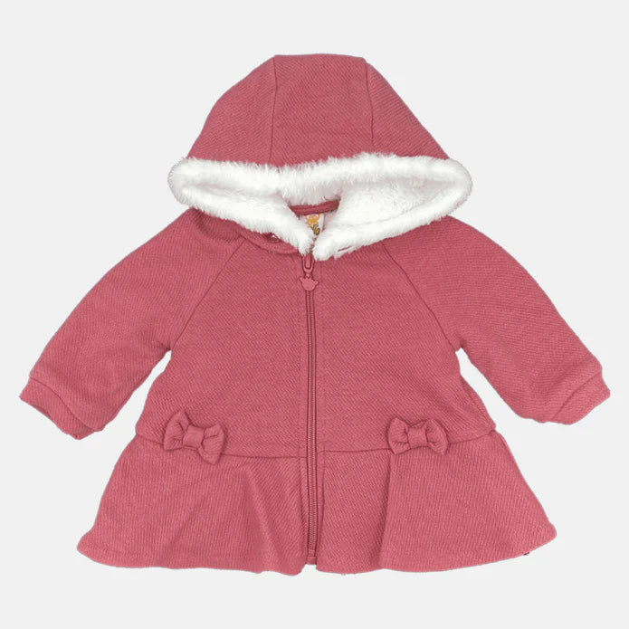 Luglio Cappottino con Cappuccio Malva