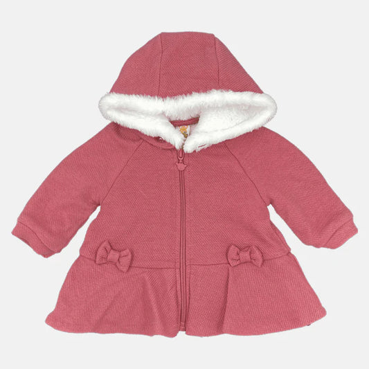 Luglio Cappottino con Cappuccio Malva