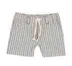 Chicco Completo Polo e Bermuda Bambino Bianco con Righe Blu