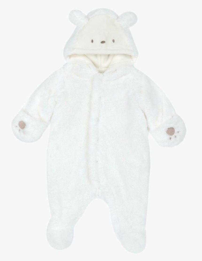 Chicco tutina bianca aperta avanti