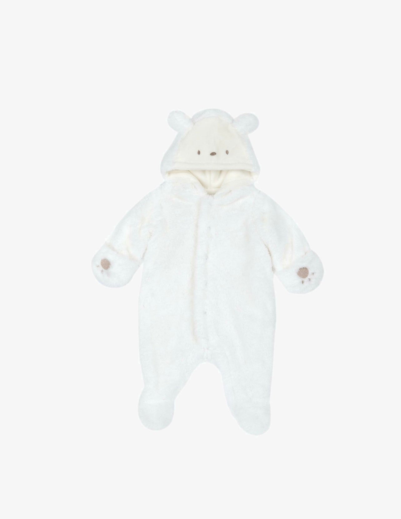 Chicco tutina bianca aperta avanti