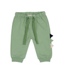 Chicco Pantalone Bambino Verde Salvia con Cresta Dinosauro