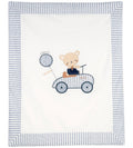 Coperta Neonato Chicco con Orsetto Morbida Copertina Culla 100x75cm