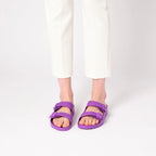 Scholl Bahia Eva Ciabatta Donna Dark Purple