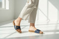 Scholl Monterey Mule Blu