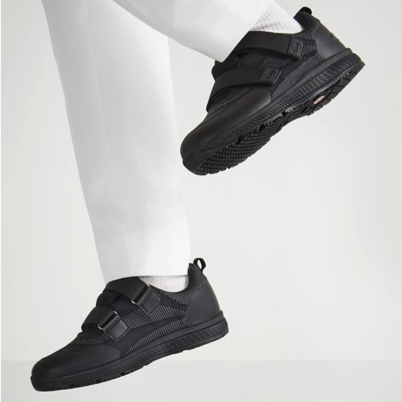 Scholl sneakers jump pro straps nero