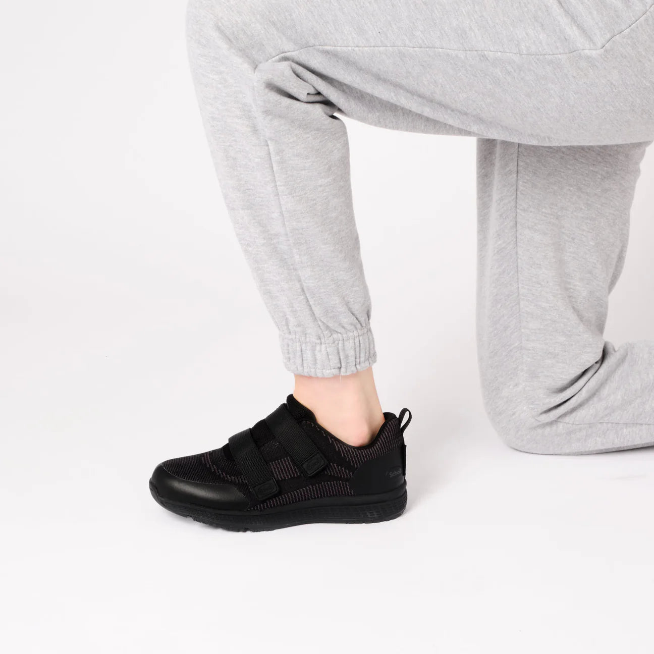 Scholl sneakers jump pro straps nero