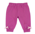 Pantaloni Chicco Fucsia con Fiocchi Rosa