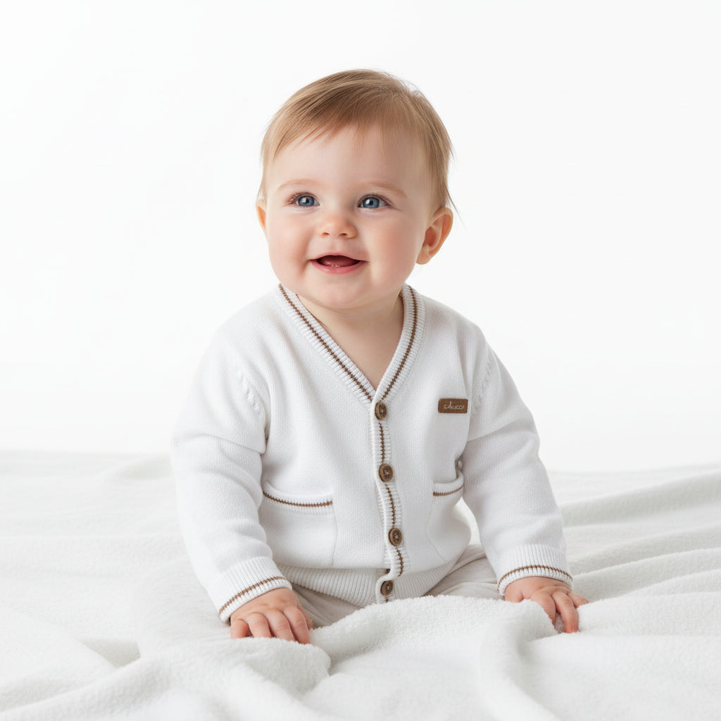Chicco cardigan in maglia