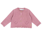 Chicco Cardigan in filo Rosa