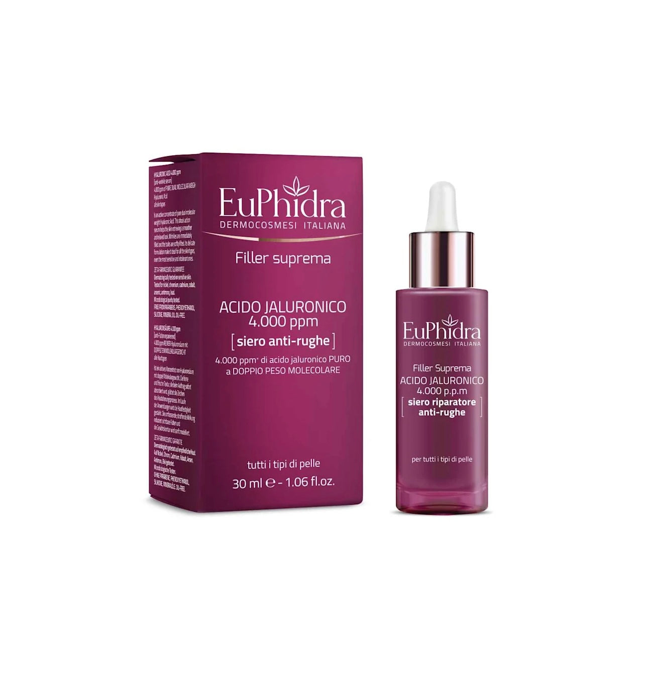 Euphidra filler suprema acido jaluronico 4.000 ppm