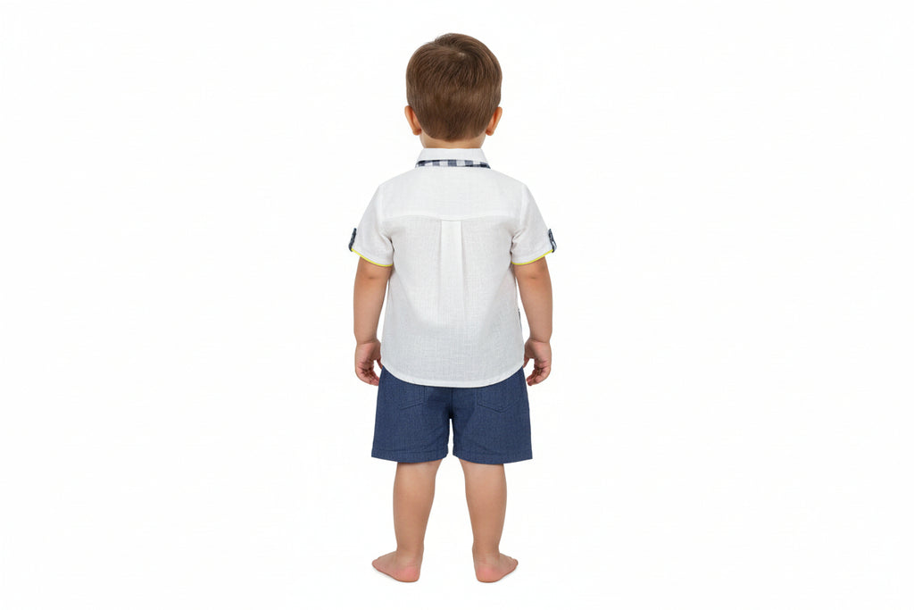 Luglio Completo Estivo Bambino Polo e Bermuda