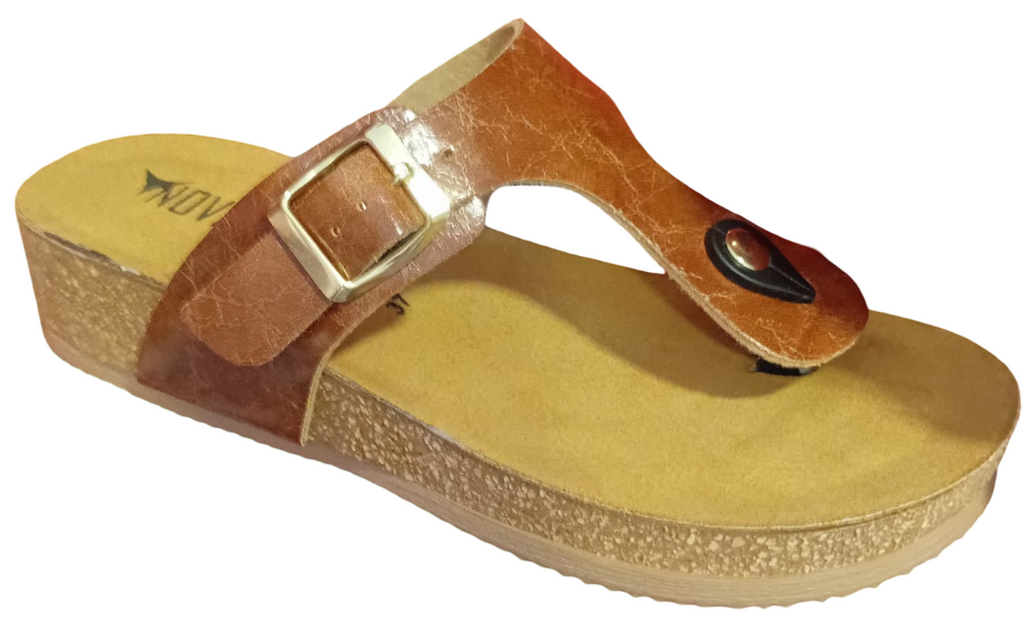 Novaflex Infradito Cuoio  Donna