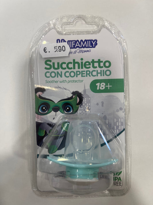 Unifamily ciuccio con coperchio