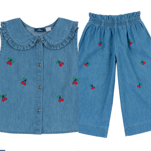 Chicco completo di jeans