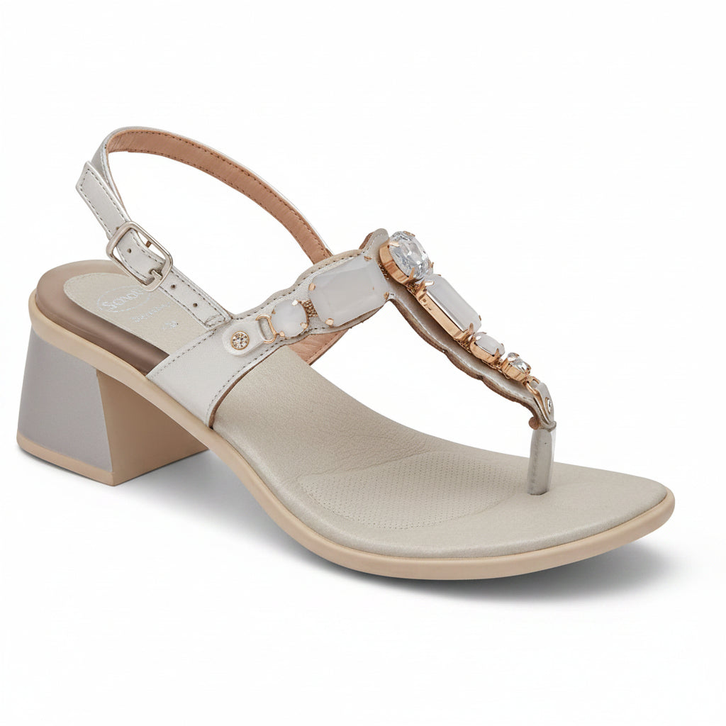 Murano Flip-Flop Silver