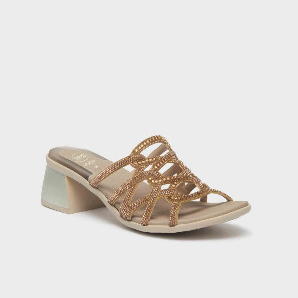 Nisida Microfibre+Strass Gold