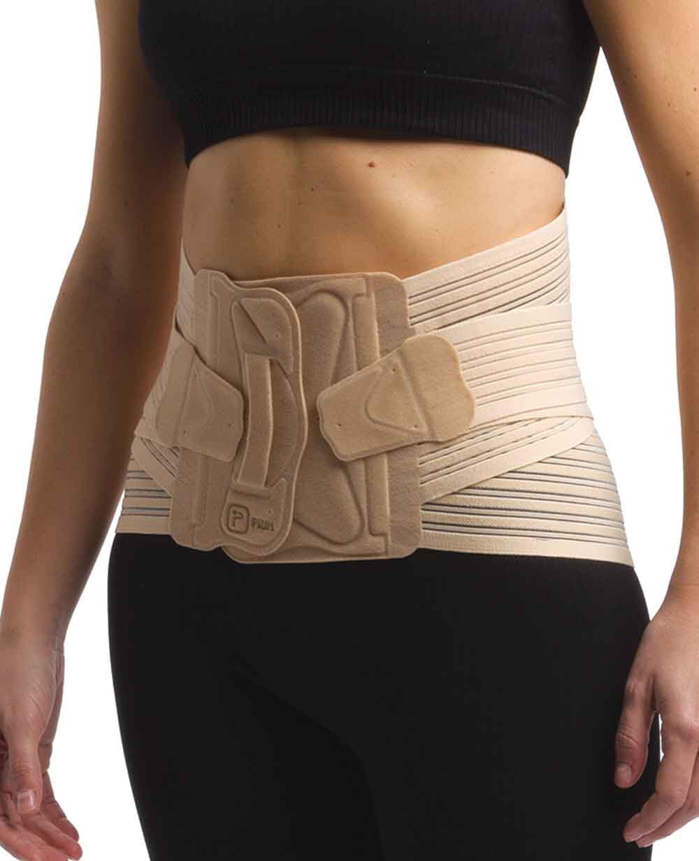 Camp Corsetto elastico lombosacrale con rinforzi paravertebrali e tiranti pelvici