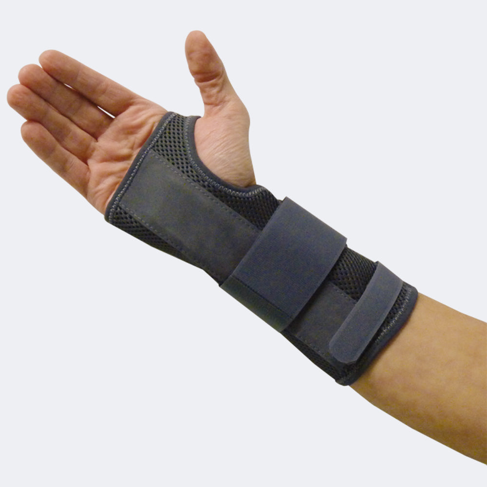 Ortesi per polso in Airmesh con rinforzo palmare e fascia di chiusura