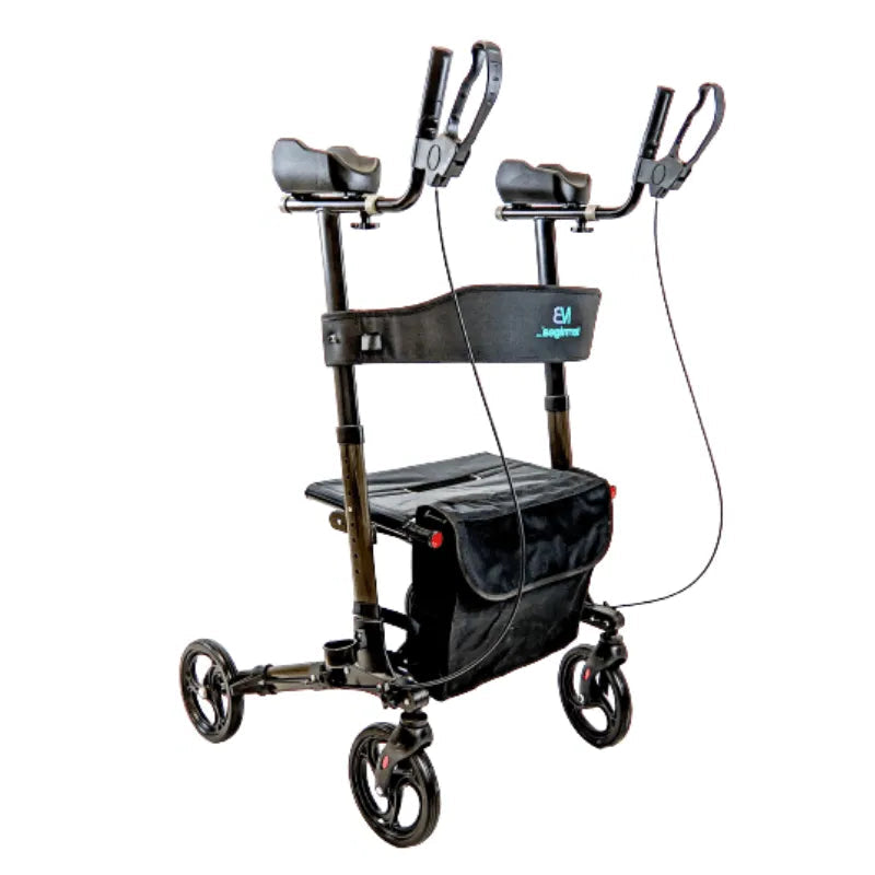 Rollator RO28 con Appoggi Antibrachiali e Supporto Lombare Imbottito Termigea