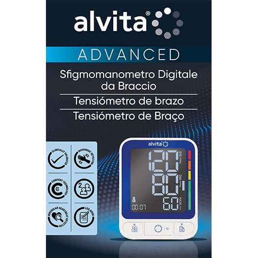 Alvita sfigmanometro digitale automatico advance