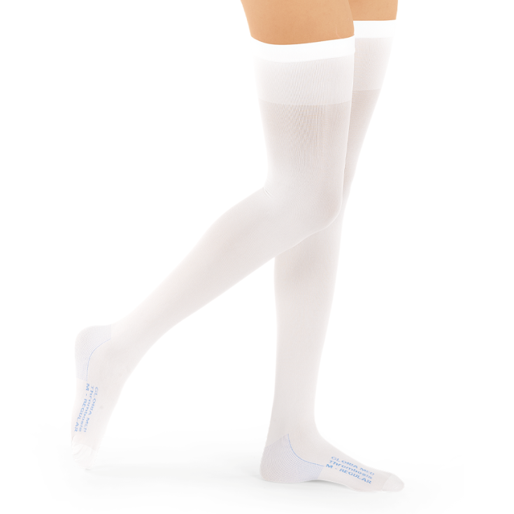 Gloriamed Antitrombo Calze Autoreggenti Post-Intervento Chirurgico 18mmhg