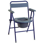 Termigea Sedia WC Pieghevole  con Schienale BA48