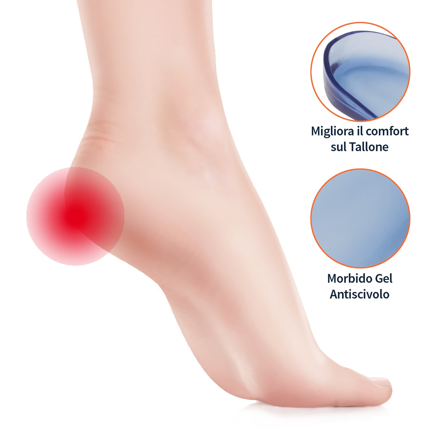 Tecniwork Talloniere Calzanti in Bio-Gel