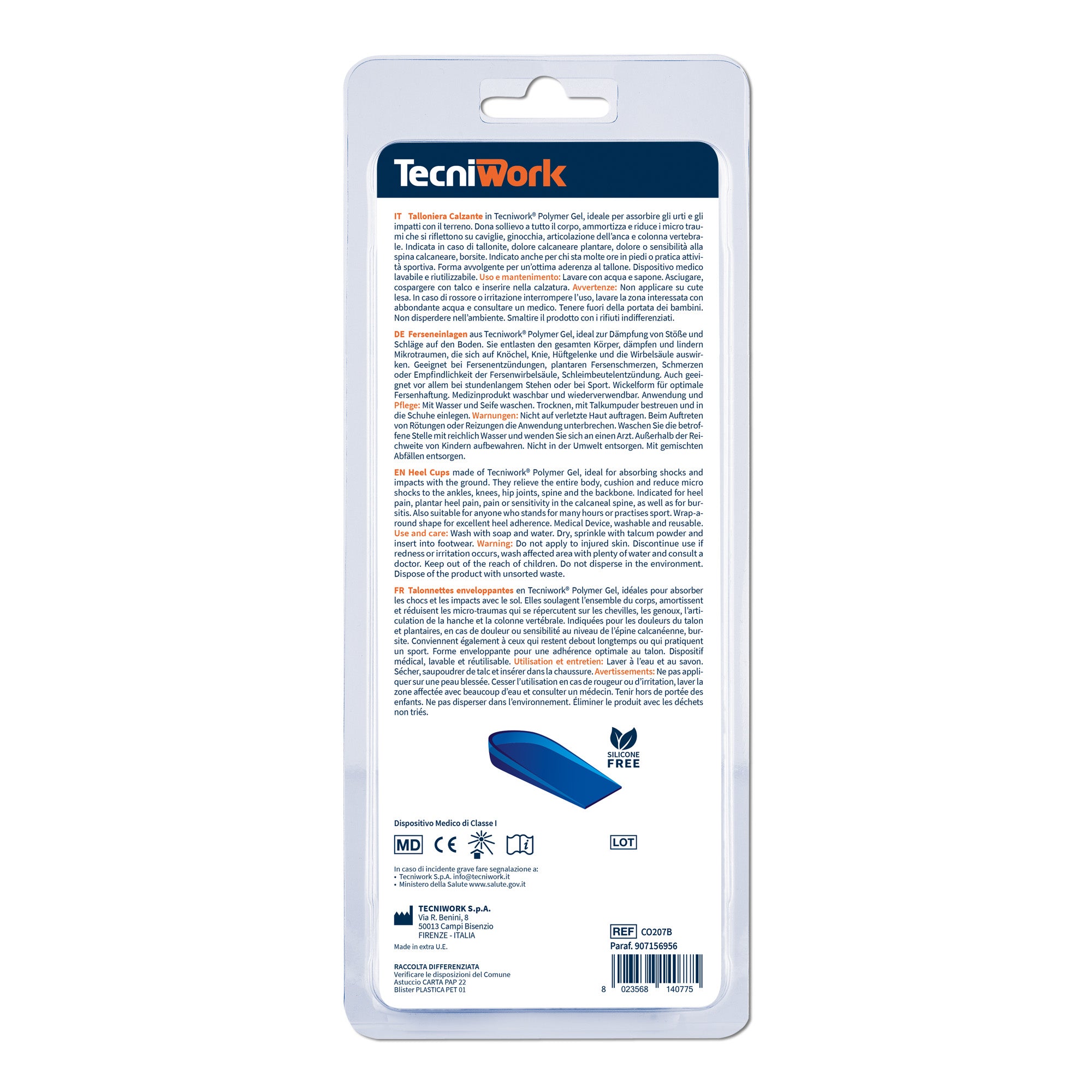 Tecniwork Talloniere Calzanti in Bio-Gel