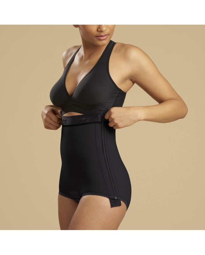 Marena Recovery Body Compressivo Addominale Senza Bretelle con Apertura Laterale