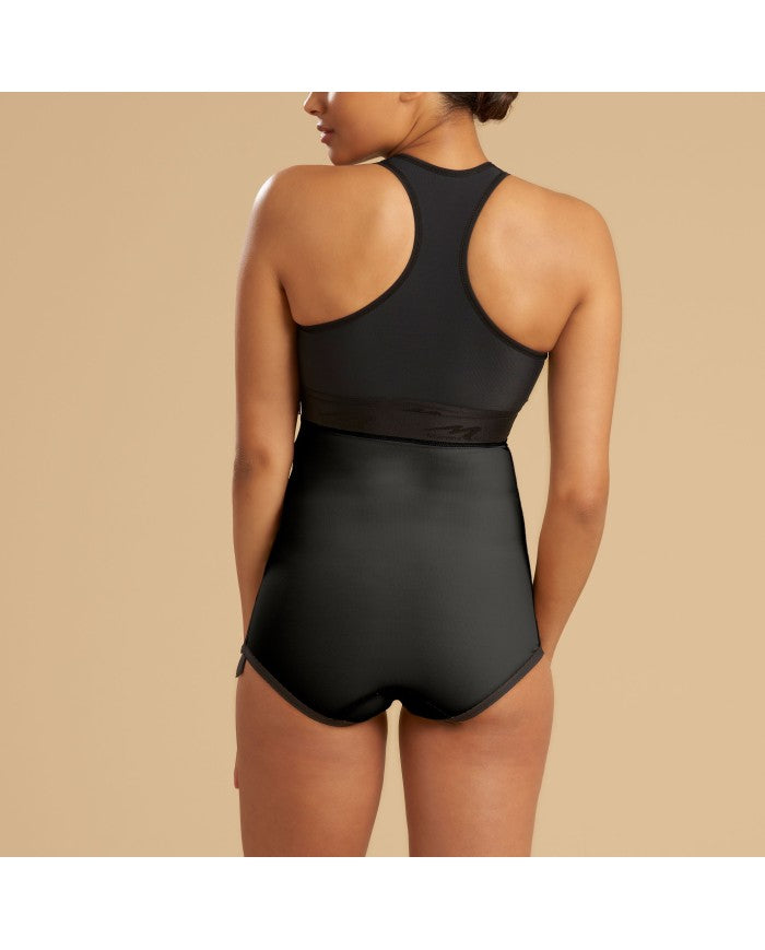Marena Recovery Body Compressivo Addominale Senza Bretelle con Apertura Laterale