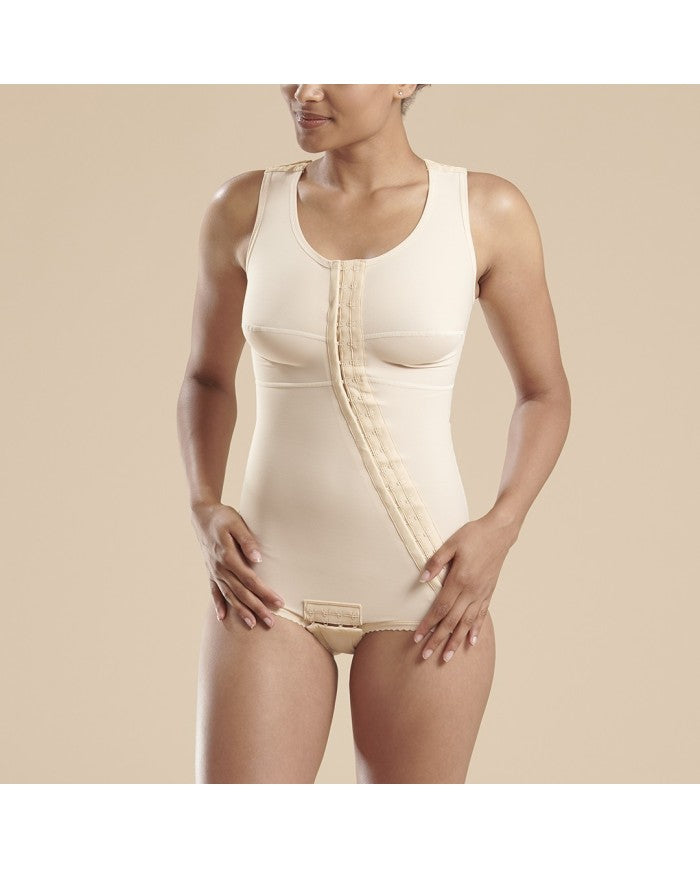 Marena Body contenitivo post-operatorio con reggiseno integrato e apertura frontale con ganci
