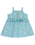 Chicco Vestito Smanicato Bambina in Jersey con Stampa Floreale