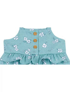 Chicco Vestito Smanicato Bambina in Jersey con Stampa Floreale