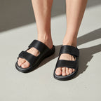 Scholl Gabriel Ciabatte Uomo Velcro e Plantare Memory