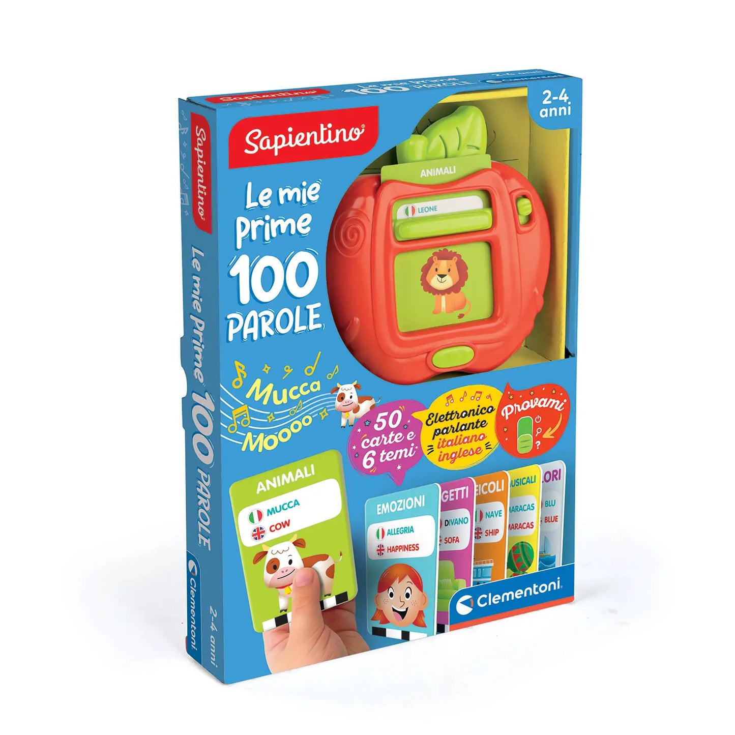 Clementoni Sapientino Le Mie Prime 100 Parole